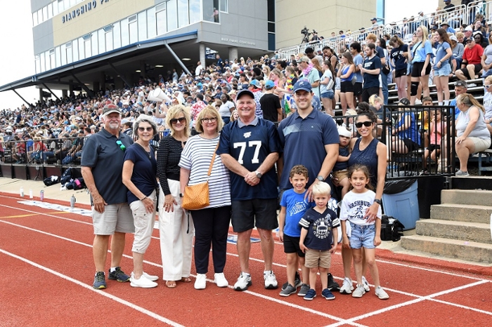 Bianchino Family with President Mazachek