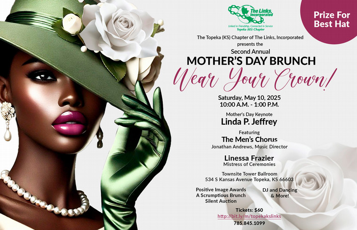 The Links Topeka (KS) Mother's Day Event Invitation