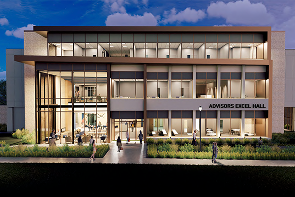 Advisors Excel Hall rendering