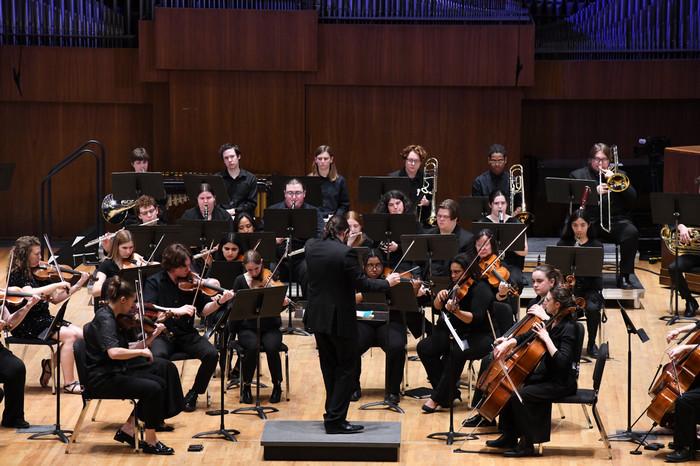 Washburn University Symphony Orchestra Performing at the 2025 President's Concert