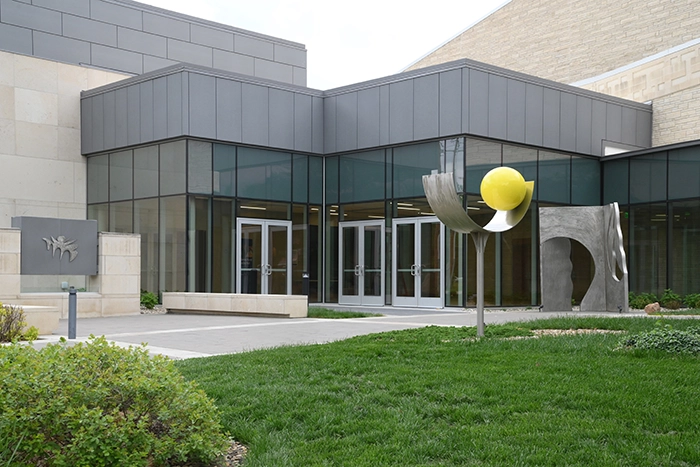 Exterior of Hurd Recital Hall