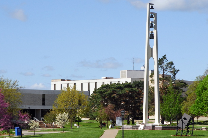 Kuehne Bell Tower and Union Lawn